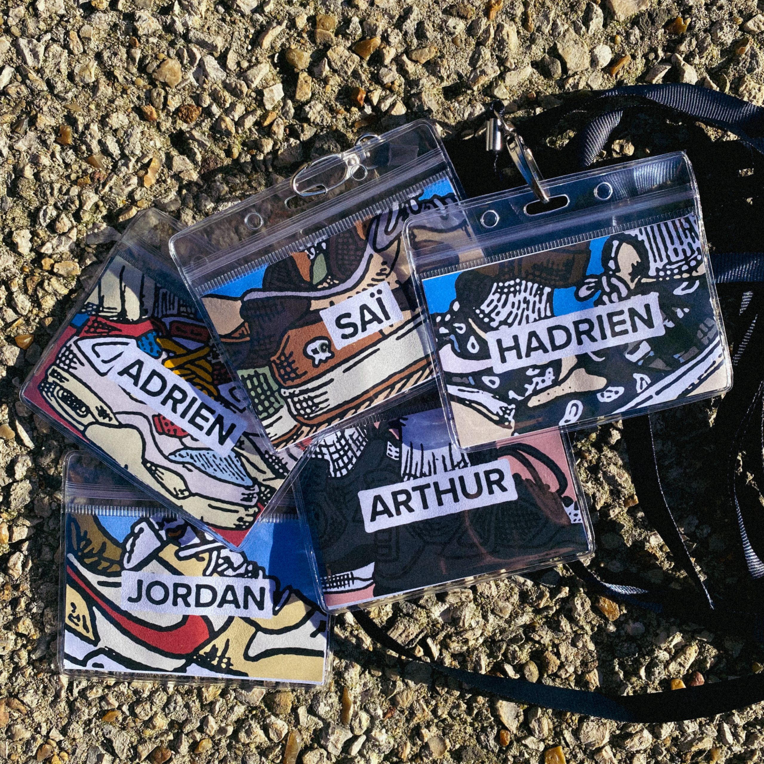 Les Badges