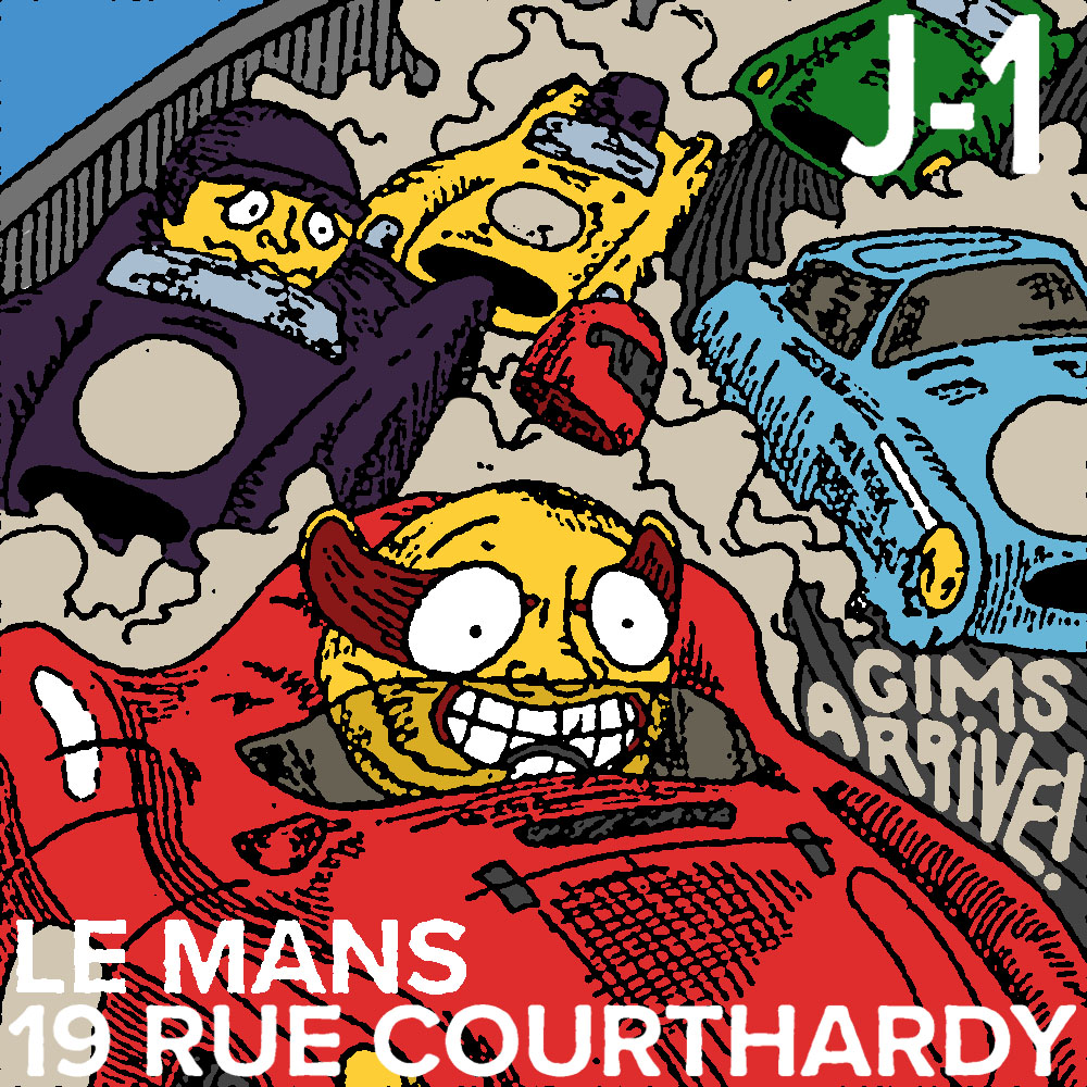 L’arrivée au mans