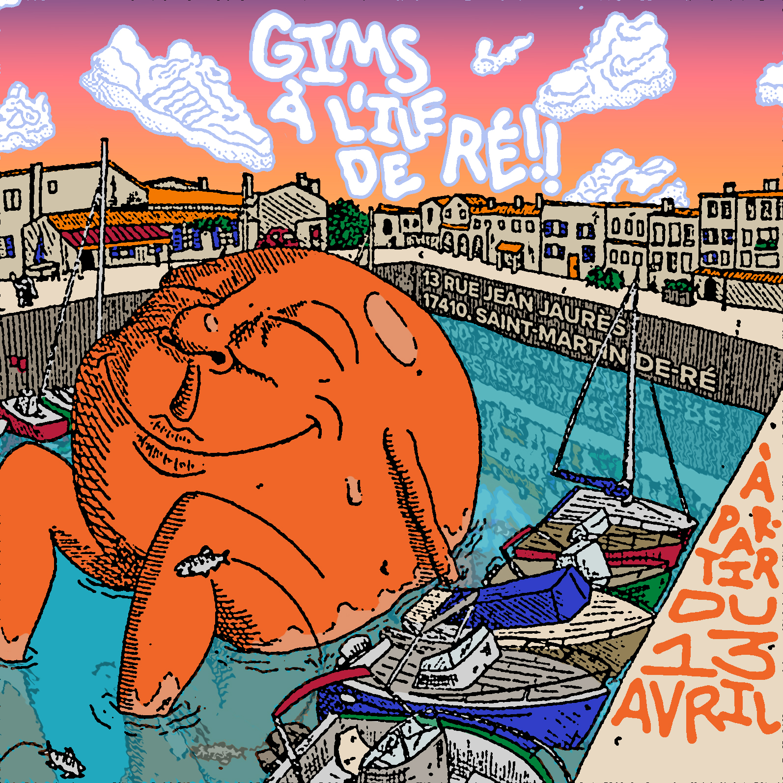 Gims à l’ile de Ré