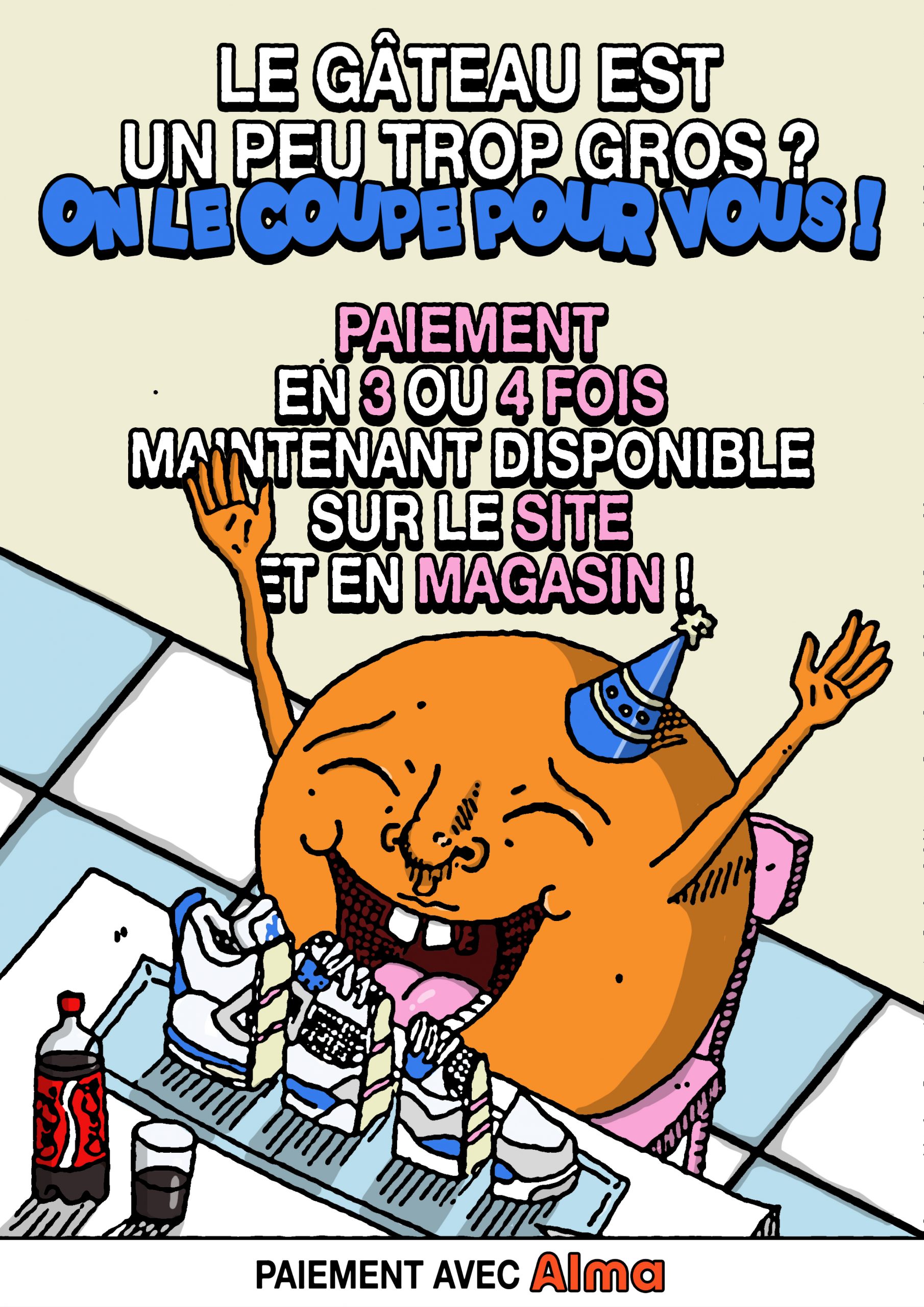 Le gros gâteau